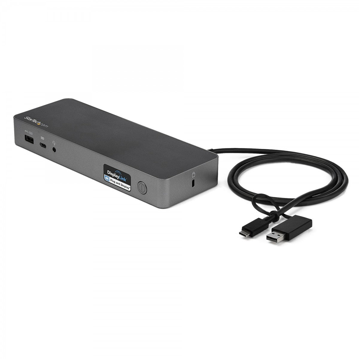 StarTech.com DK30C2DPPDUE station d'accueil Avec fil USB 3.2 Gen 1 (3.1 Gen 1) Type-C Noir, Gris