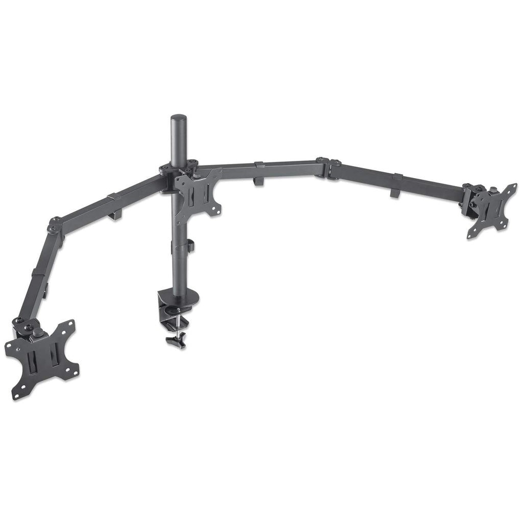 "Manhattan 461658 Bras de montage de bureau 3x LCD 27"""