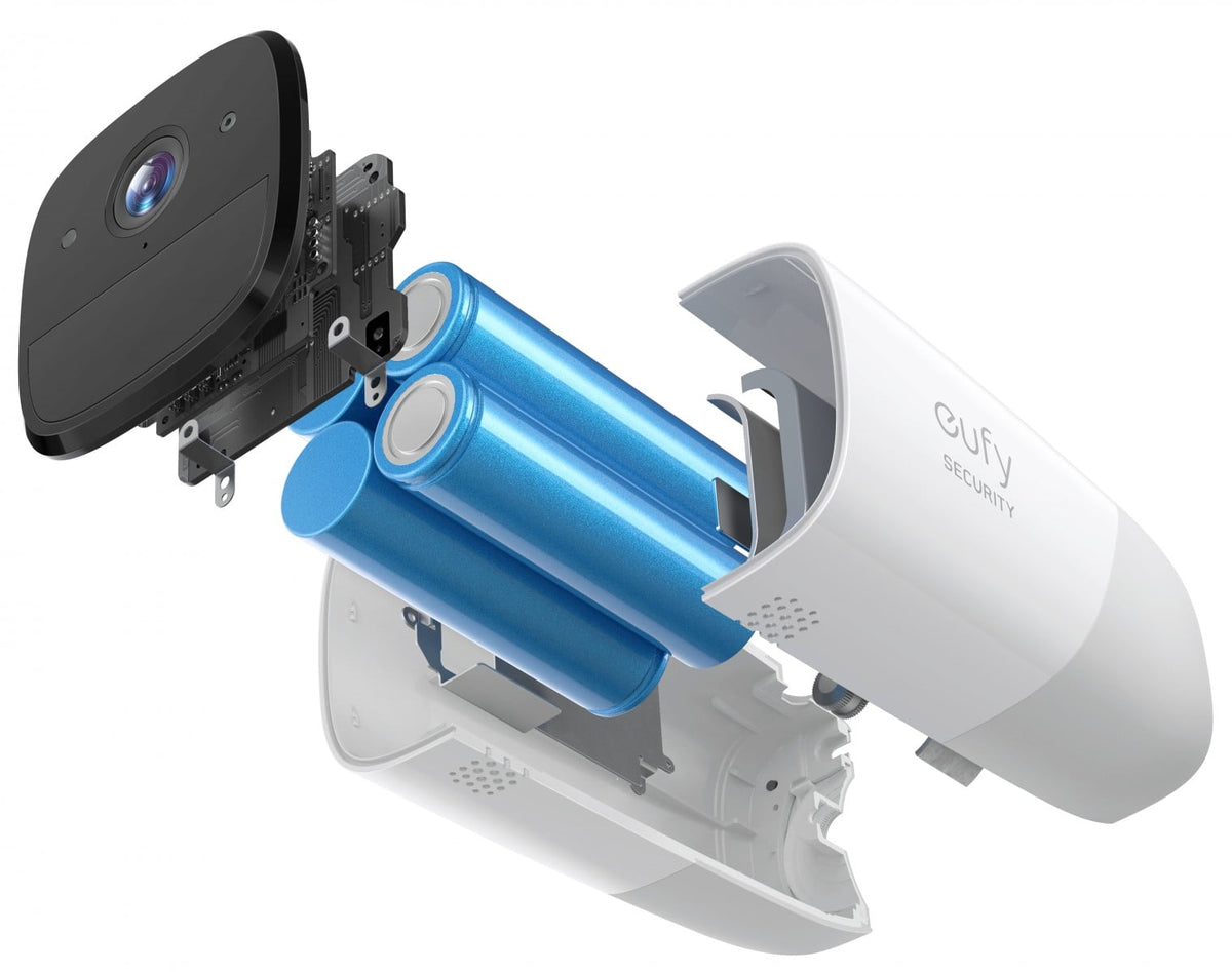 Eufy eufyCam 2 Pro Balle (forme) Caméra de sécurité IP Intérieure et extérieure 2048 x 1080 pixels Mur