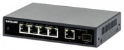 Intellinet 561822 commutateur réseau Gigabit Ethernet (10/100/1000) Connexion Ethernet, supportant l'alimentation via ce port (PoE) Noir