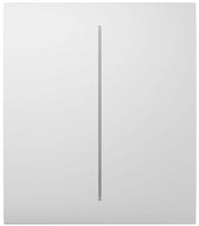 Ajax Systems 83442.140.WH CenterButton 2-gang vertical blanc