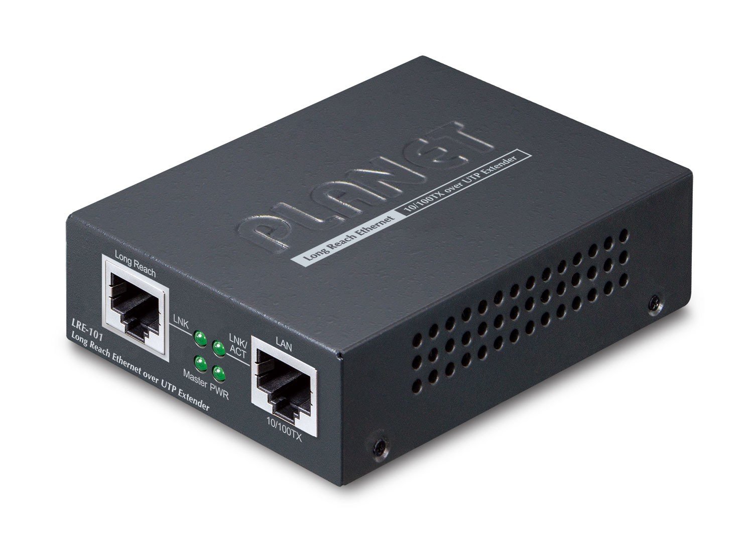 PLANET LRE-101 prolongateur réseau Émetteur et récepteur réseau Noir 10, 300 Mbit/s