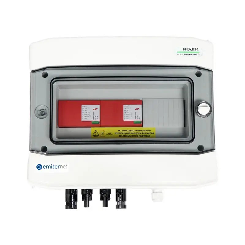 EMITER EM-6_DC Rozdzielnica DC, IP65, limitateurs de surtension DC Dehn 1000V type 1+2, 2x chaîne PV, 2x MPPT