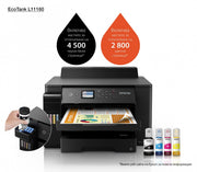 Epson EcoTank L11160 - appareil tout-en-un d'impression - impression, numérisation, copie 4800 x 1200 DPI A3+ 25ppm Wi-Fi AirPrint