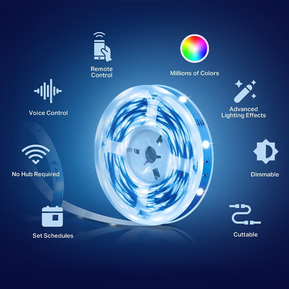 TP-LINK L900-5 Tapo Smart LED Light Strip Multicolour 5m