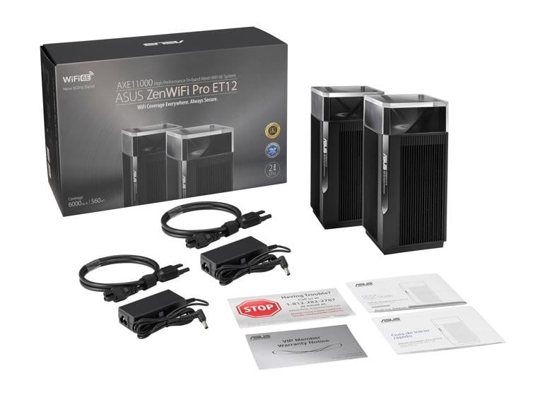 ASUS Wireless-AXE11000 Tri Band 2.5Gigabit Router 802.11 a/b/g/n/ac/ax/wifi6E