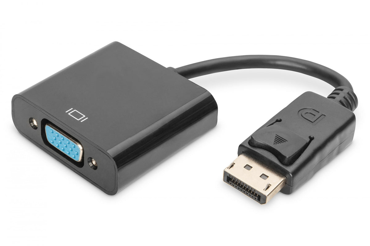 Digitus AK-340410-001-S câble vidéo et adaptateur 0,15 m VGA (D-Sub) Noir