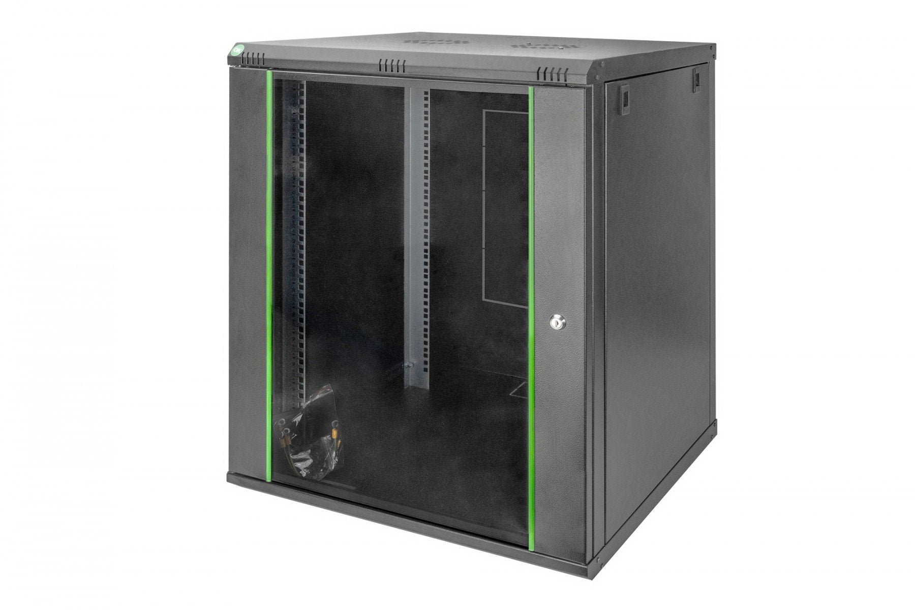 Digitus DN-19 16U-6/6-EC-SW étagere Rack monté sur le mur Noir