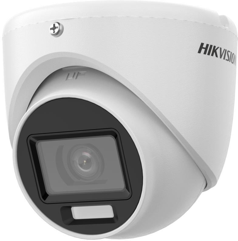 Hikvision DS-2CE76K0T-LMFS(2.8mm) Caméra Turret Audio a Lumiere Hybride Intelligente 3K Fixe