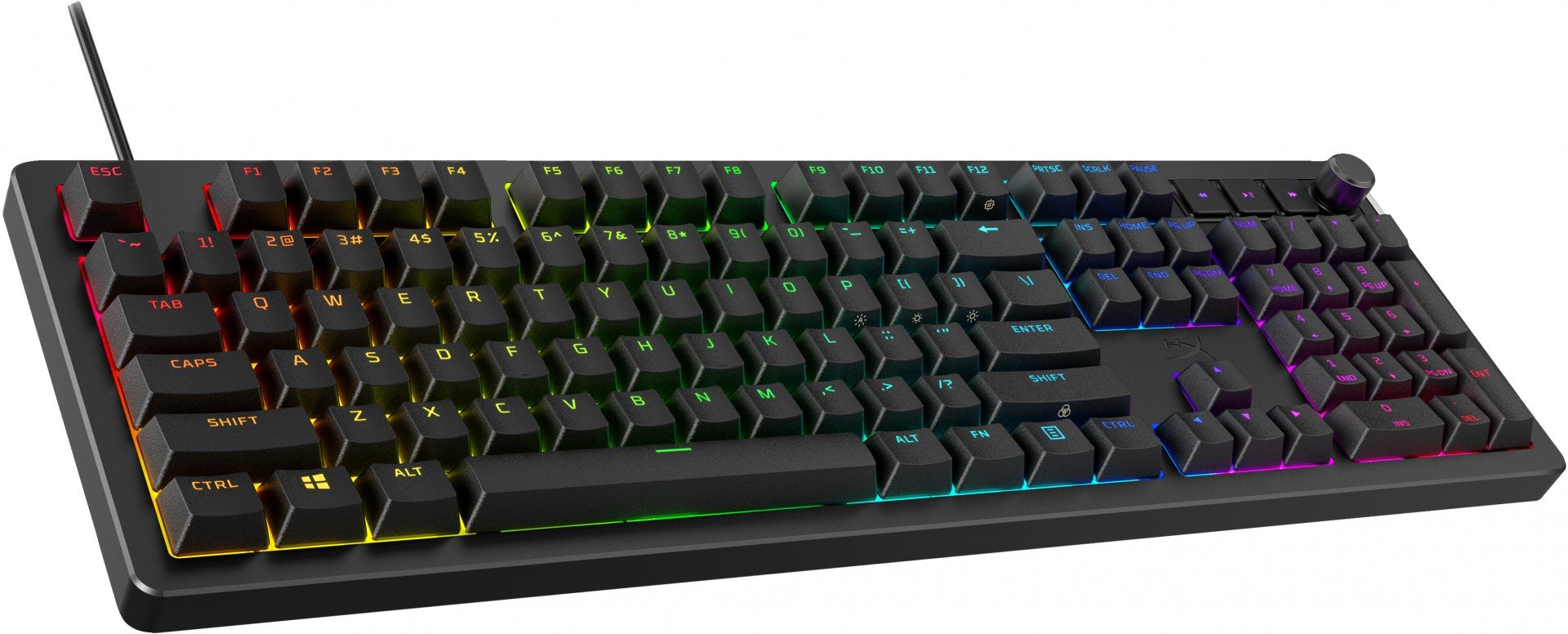 Clavier mécanique HyperX Alloy Rise RGB - Interrupteurs linéaires HyperX - QWERTY US INT