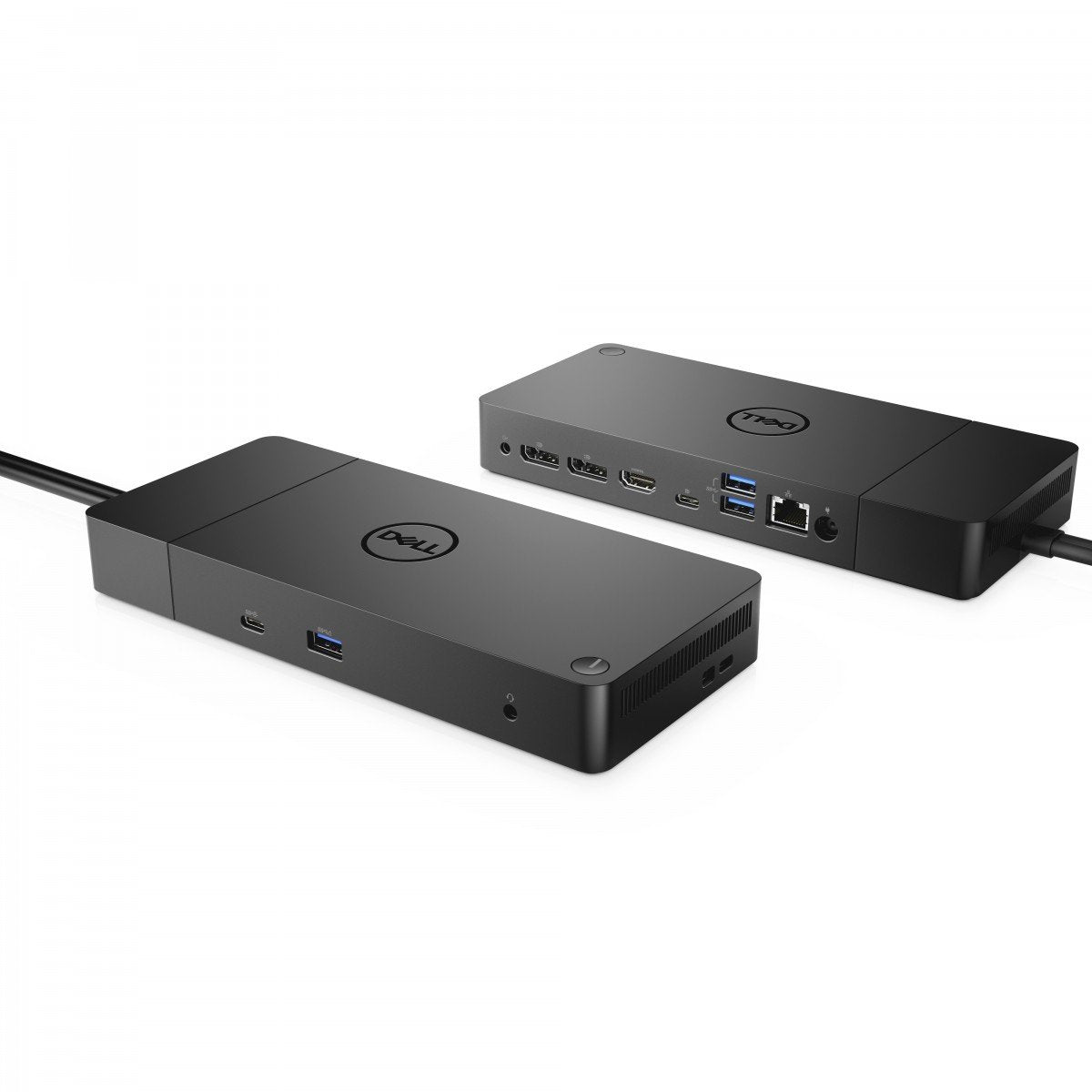 Dell WD19DC - Avec fil - USB 3.2 Gen 1 (3.1 Gen 1) Type-C - 2.0b - USB Type-C - 10,100,1000 Mbit/s - Noir