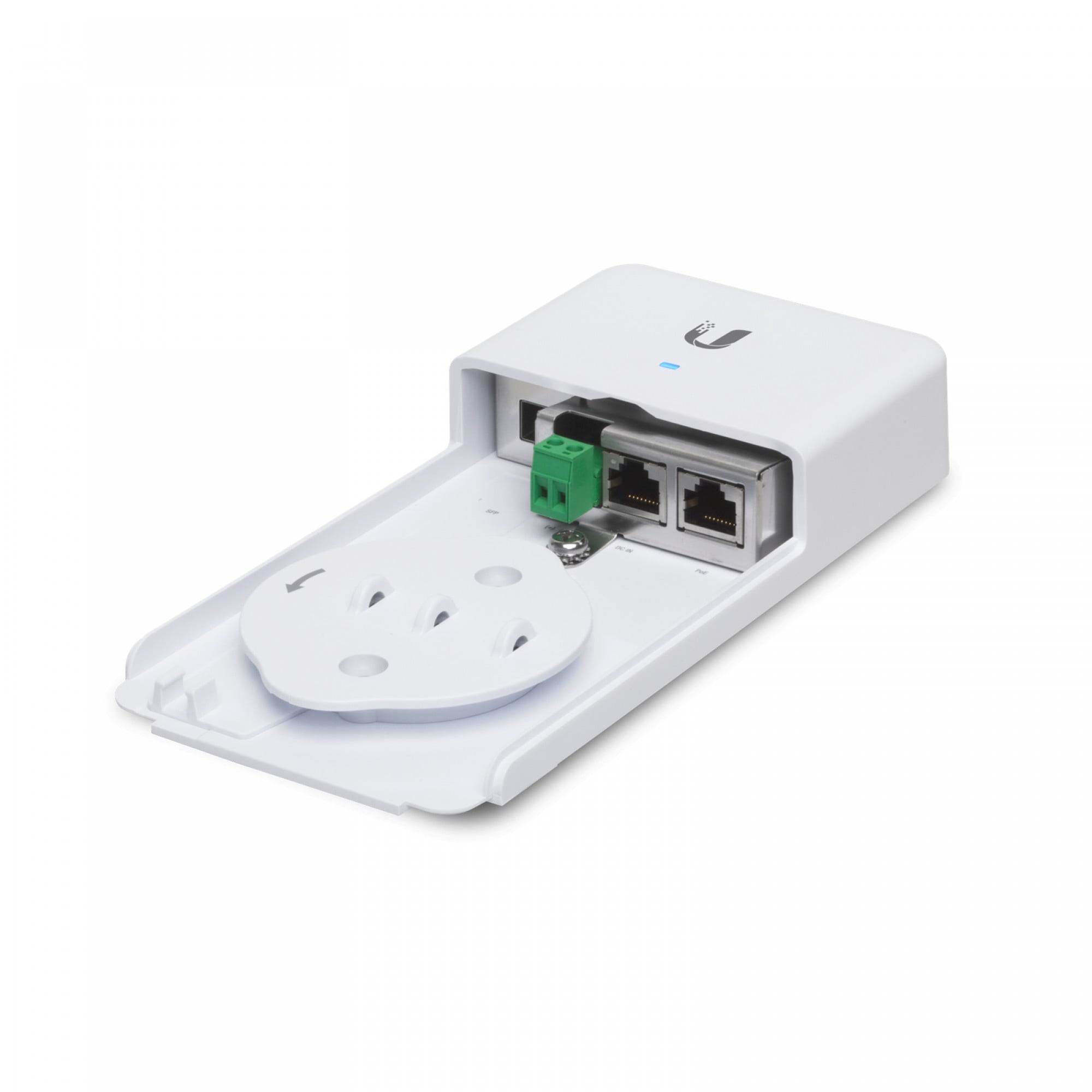 Ubiquiti Networks F-POE-G2 convertisseur de support réseau Interne 1000 Mbit/s Blanc