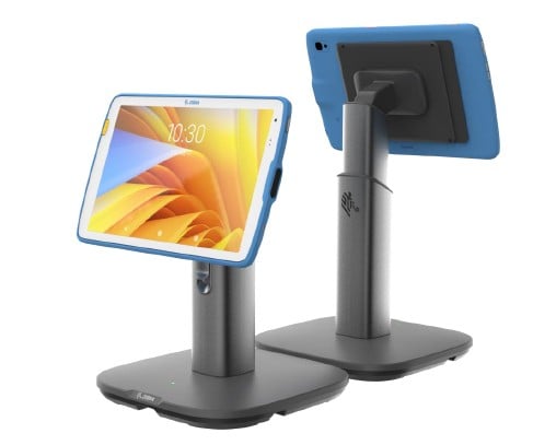 Zebra STND-ET4X-10POS1-01 chariot et support multimédia Noir Tablette