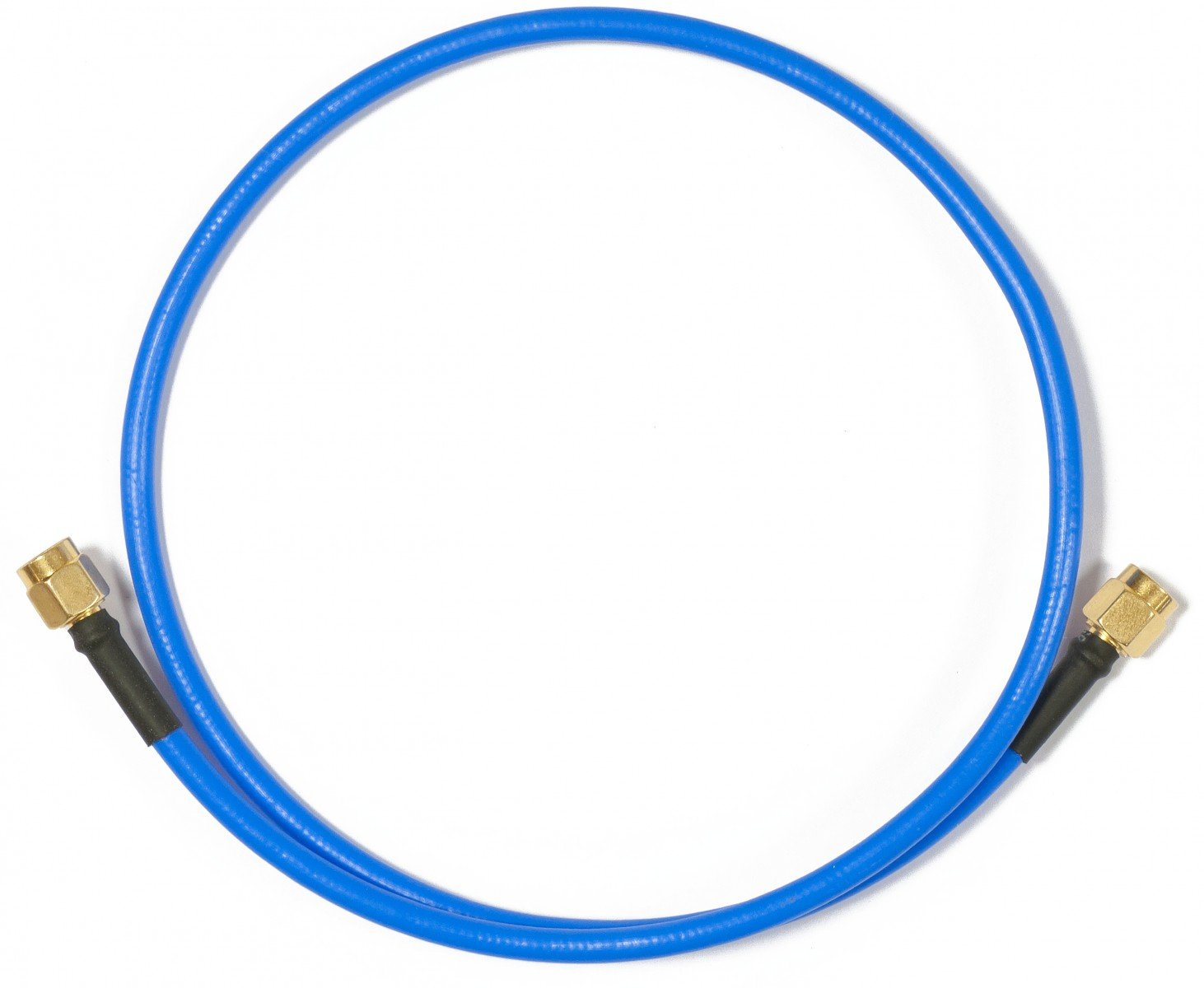 Mikrotik Flex-guide câble coaxial 0,5 m RPSMA Bleu