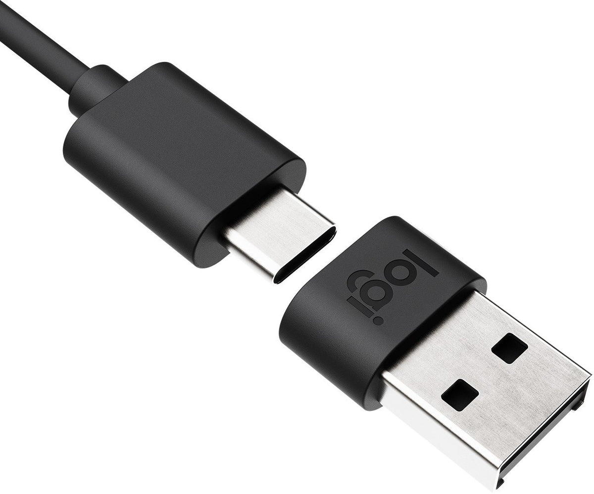 LOGITECH Zone Wired USB-C to A Adapter - GRAPHITE - WW
