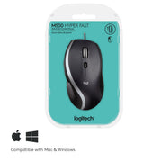 Logitech Corded Mouse M500 souris Bureau Droitier USB Type-A Laser 1000 DPI