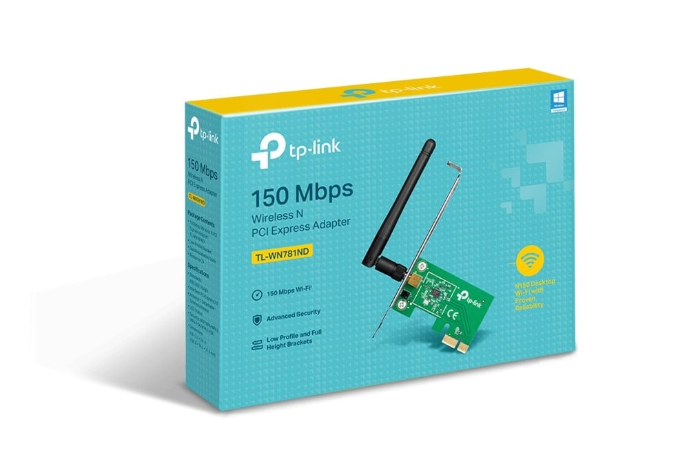 TP-LINK 150M WLAN Lite-N-PCIe x1-NIC