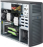 Supermicro CSE-732D3-1K26B Black SC732D3 Tower Chassis W 1200W PS2 PWS,RoHS