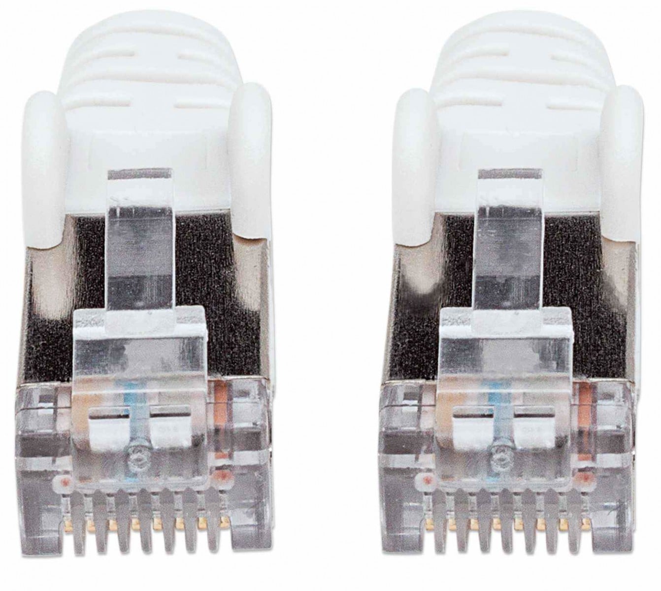 Intellinet 741354 câble de réseau Blanc 0,5 m Cat7 S/FTP (S-STP)
