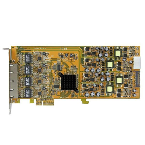 4 Port Gigabit PoE PCIe Network Card