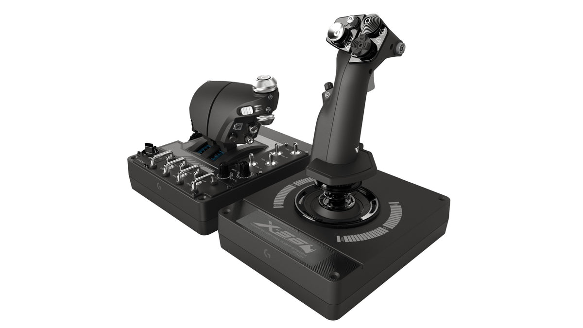 LOGITECH X56 H.O.T.A.S. Joystick and throttle wired for PC