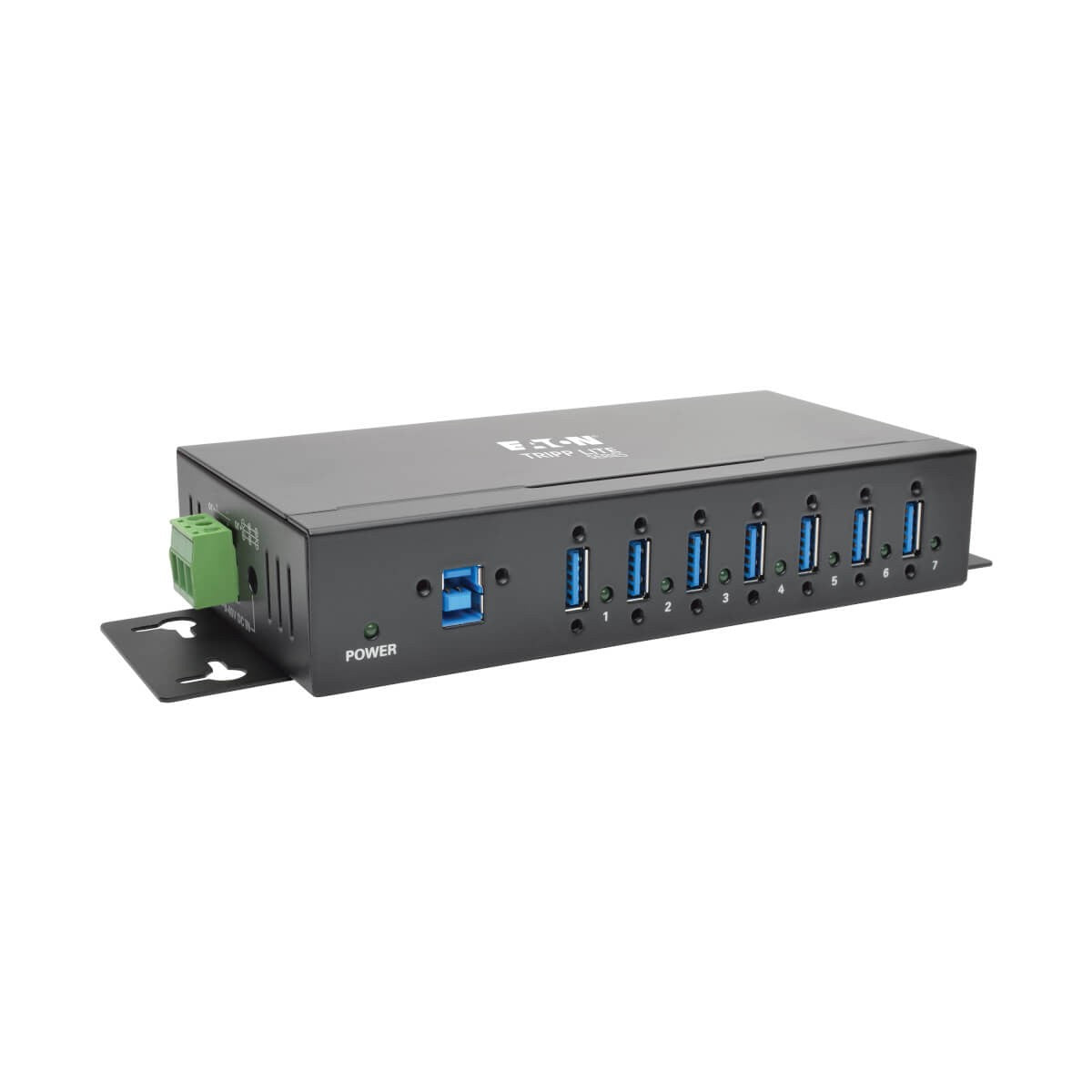 Eaton Tripp Lite 7-Port Industrial-Gra