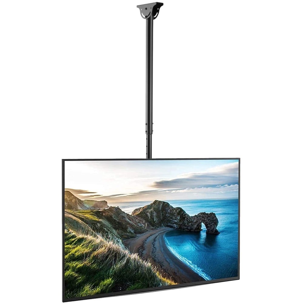 "Techly ICA-CPLB 922L Support de plafond pour TV 23-42"" LED/LCD 50kg réglable"