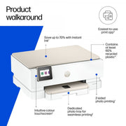 HP ENVY Photo 7230 A jet d'encre thermique A4 4800 x 1200 DPI 15 ppm Wifi