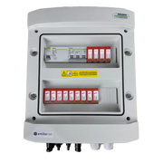 EMITER EM-1290_DCAC Tableau de distribution DCAC, IP65, SPD DC Dehn 1000V type 2, 2 x chaîne PV, 2 x MPPT, SPD AC Dehn type 2, 50A 3-F