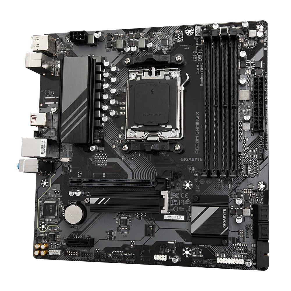 GIGABYTE A620M GAMING X carte mere AMD A620 Emplacement AM5 micro ATX