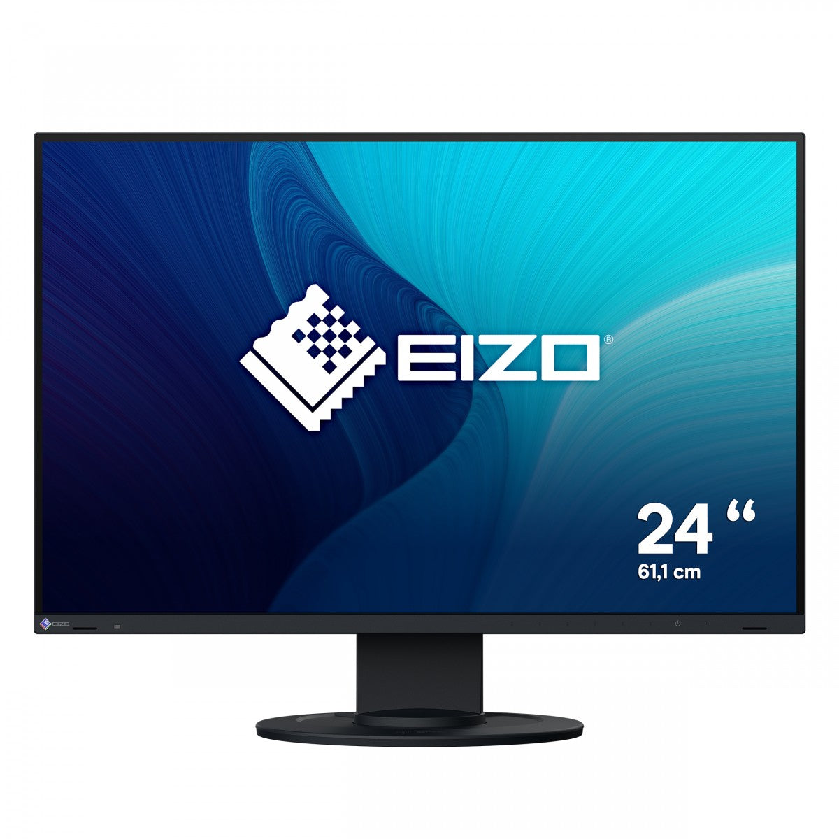 "EIZO EV2410R-BK Moniteur 61,1 cm (24,1"") 16:10 DVI, HDMI, DP, USB Noir"