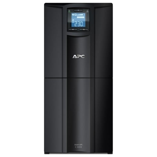 APC Smart-UPS C 3000VA LCD UPS AC 230V 2100Watt 3000VA USB output connectors 7 Black
