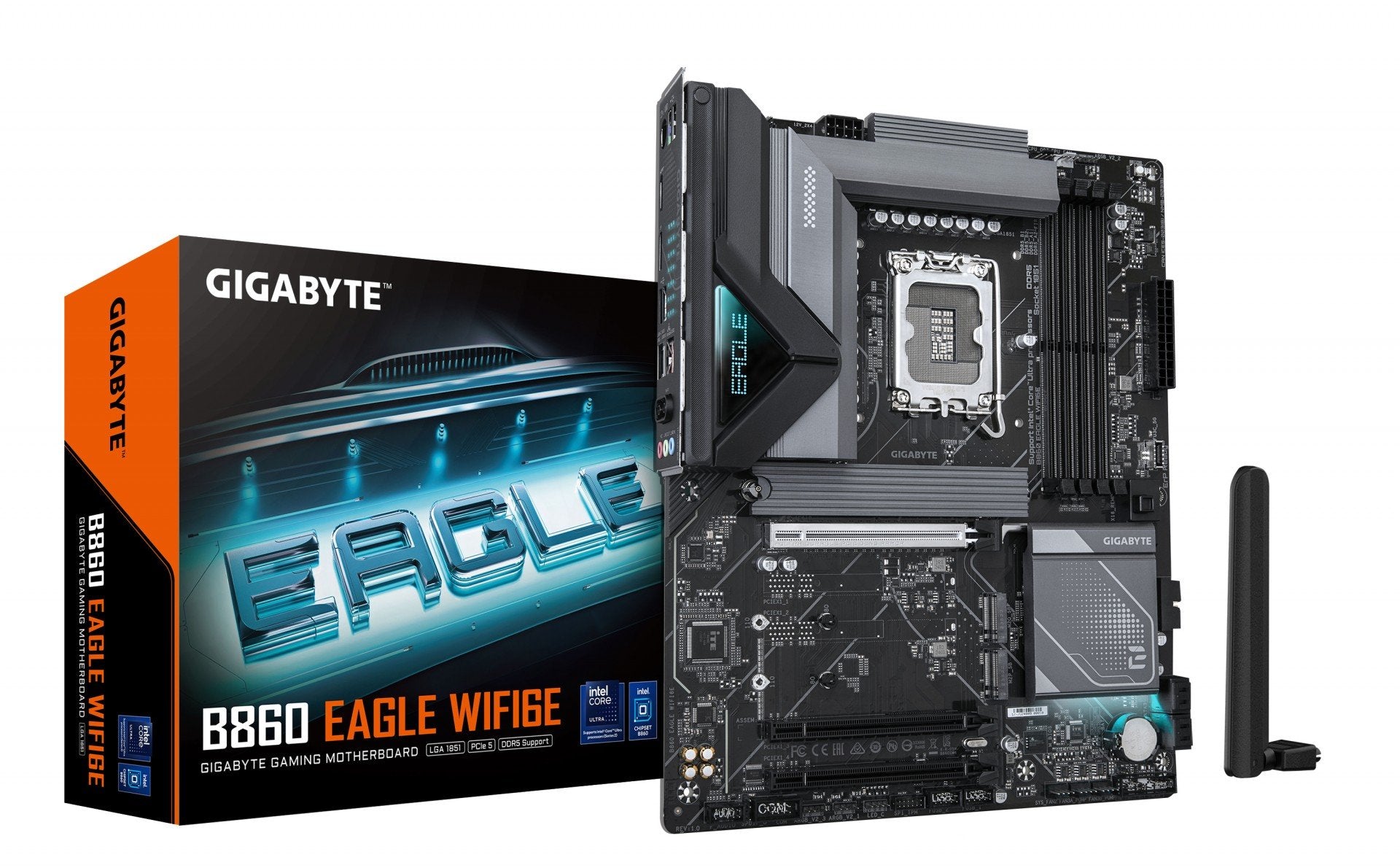 GIGABYTE B860 EAGLE WIFI6E carte mere Intel B860 LGA 1851 (Socket V1) ATX