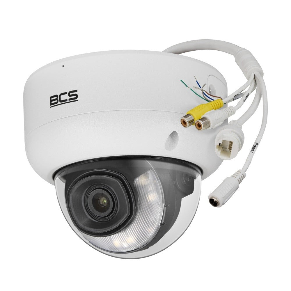 BCS BCS-L-DIP26FCR3L3-Ai1 Caméra dôme IP 6MP avec technologie NightColor et fonctionnalités intelligentes