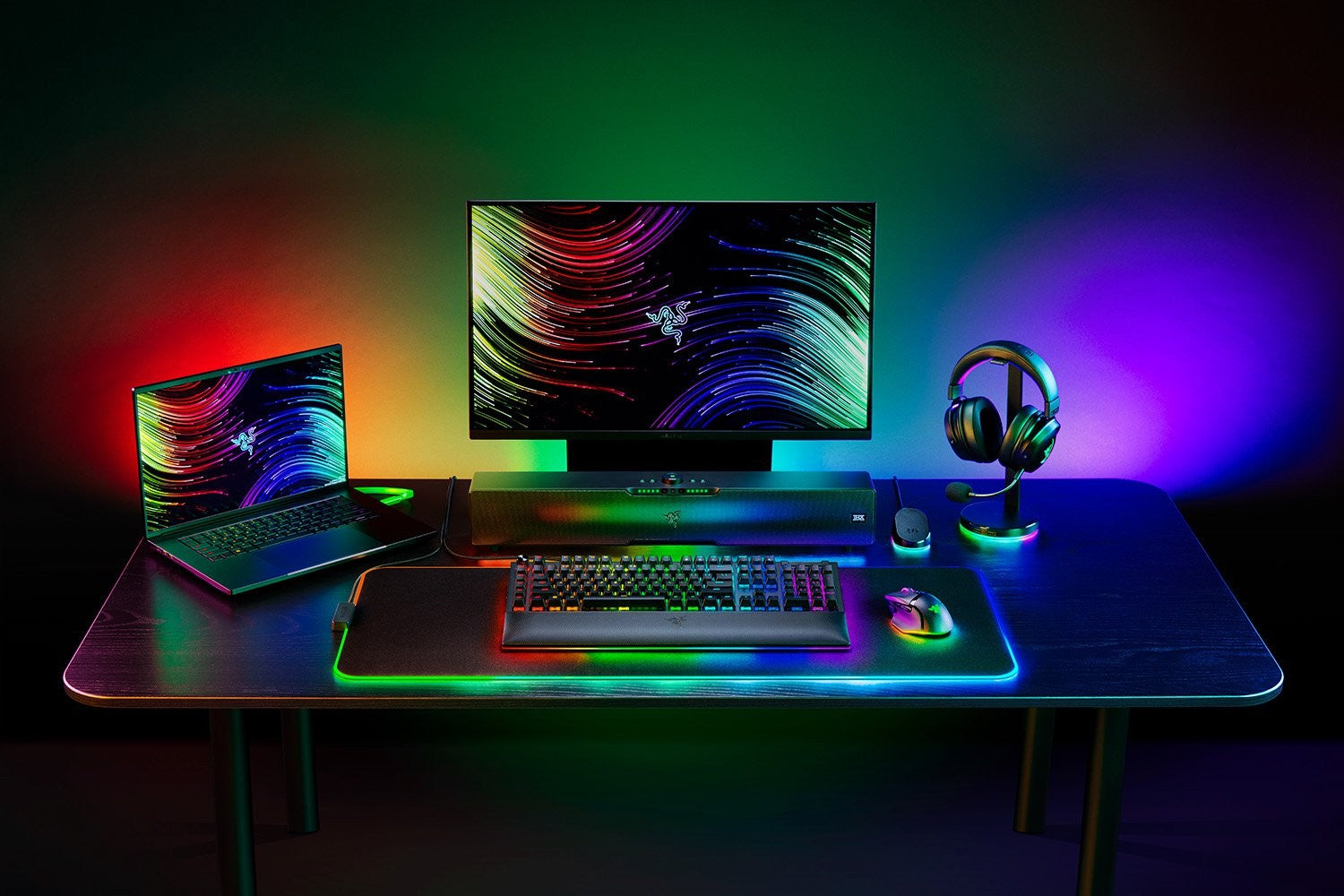 Razer BlackWidow V4 Pro clavier Gaming USB QWERTY US International Noir