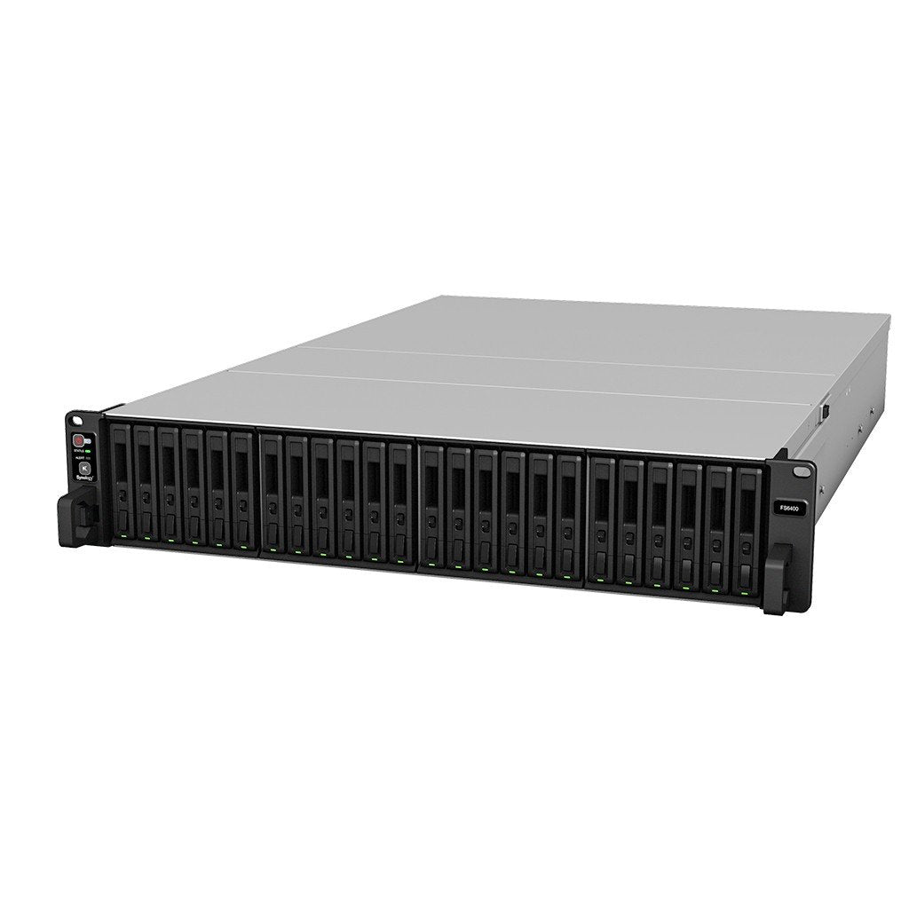 SYNOLOGY FS6400 Flash Station 24-Bay 2xXeon Silver 4110 32Go 2xUSB 3.0 2x10GbE LAN