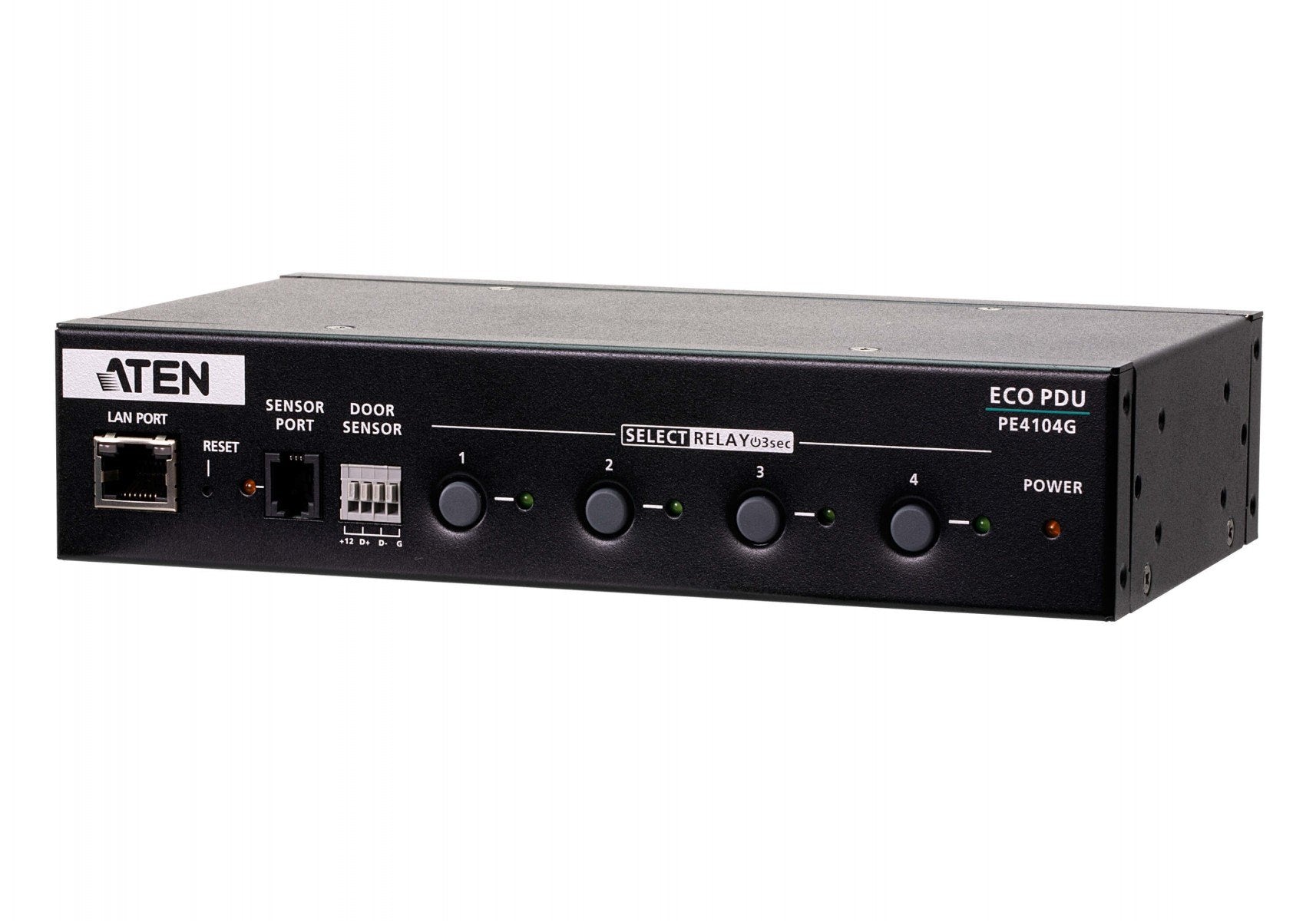 ATEN PE4104G-AT-G unité de distribution d'énergie 4 sortie(s) CA 1U Noir