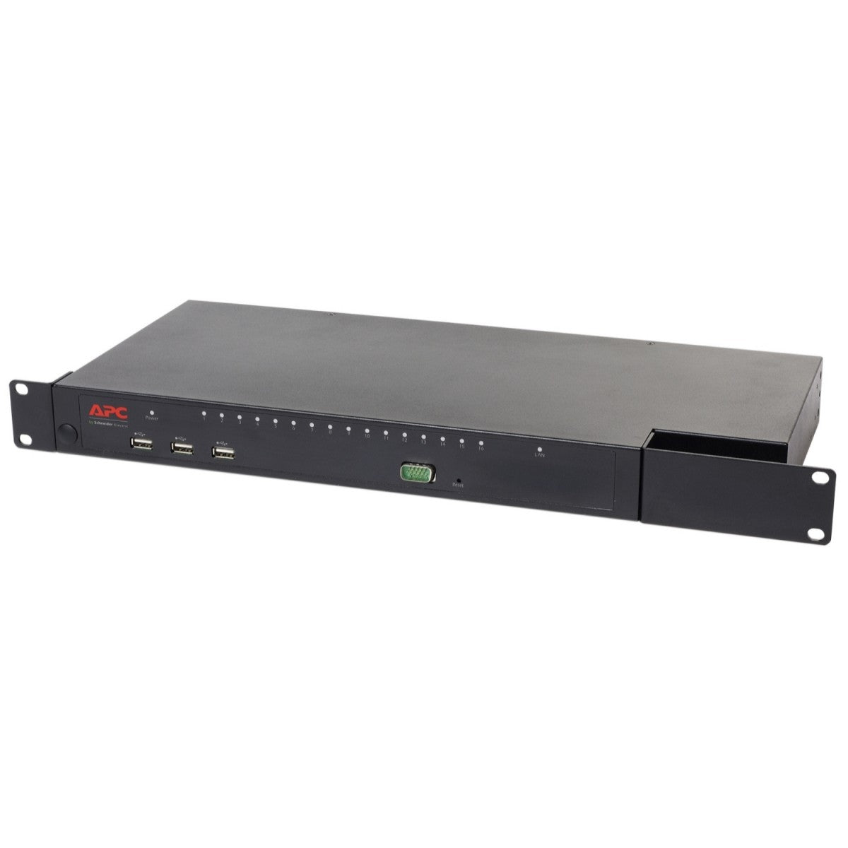 APC KVM 2G Digital IP 1 Remote 1 Local User 16 Ports with Virtual Media FIPS 140-2
