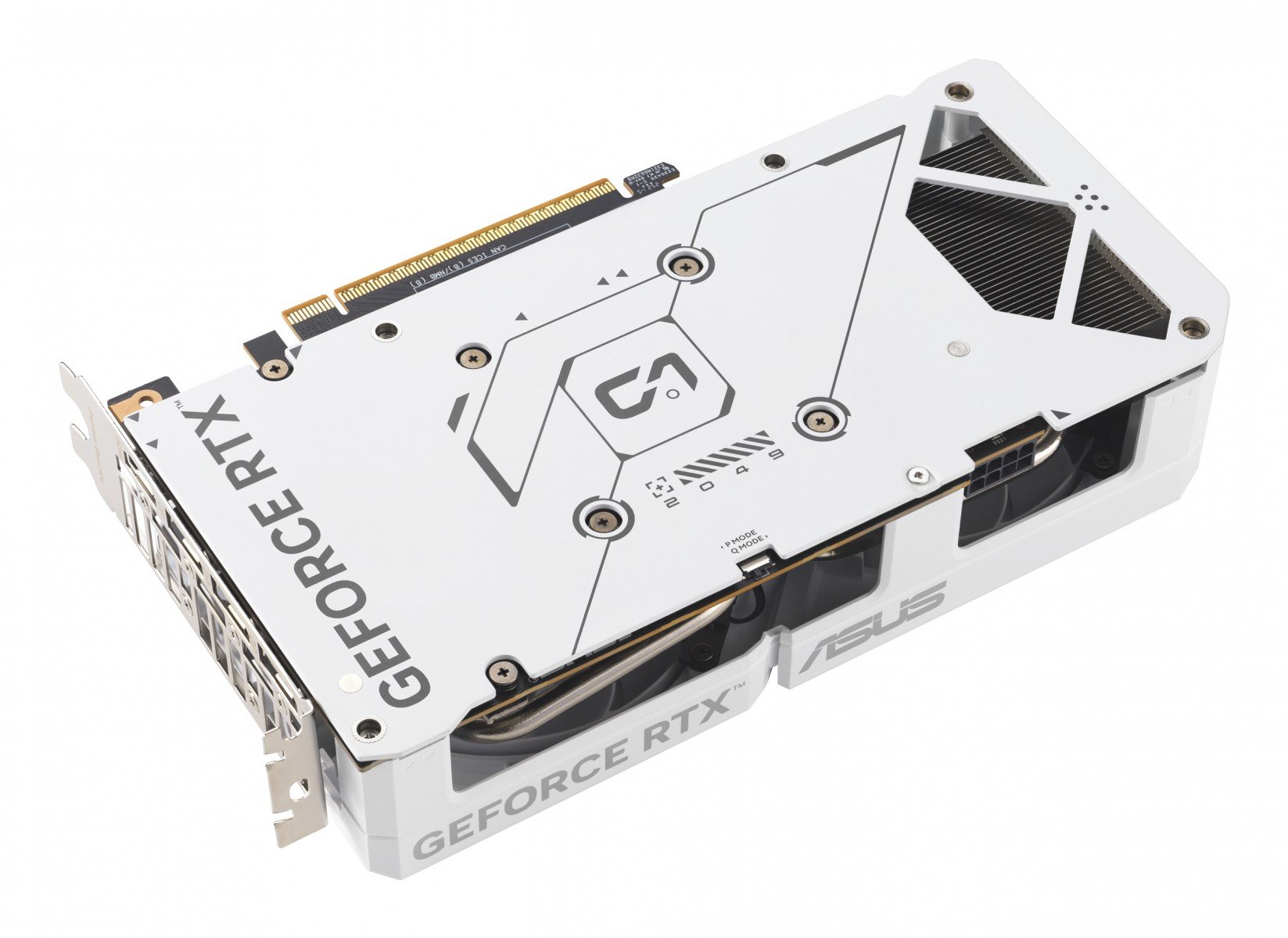 ASUS DUAL RTX 5060 OC 8Go GDDR7 3xDP 1xHDMI WHITE