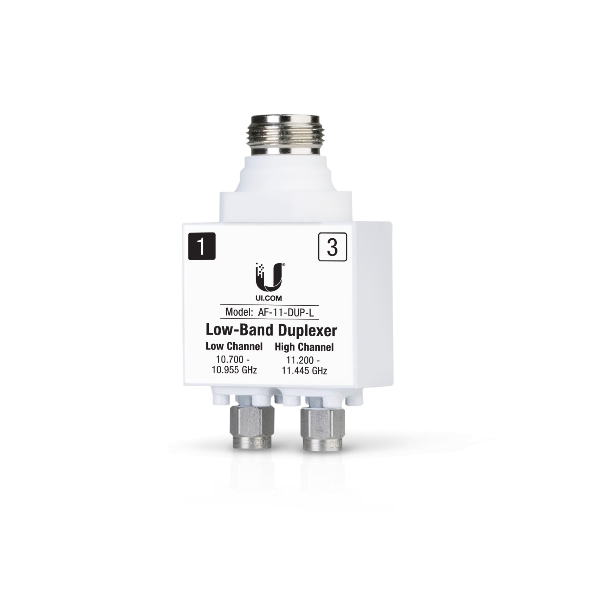 Ubiquiti Networks AF-11-DUP-L adaptateur de fibres optiques 1 piece(s) Argent, Blanc