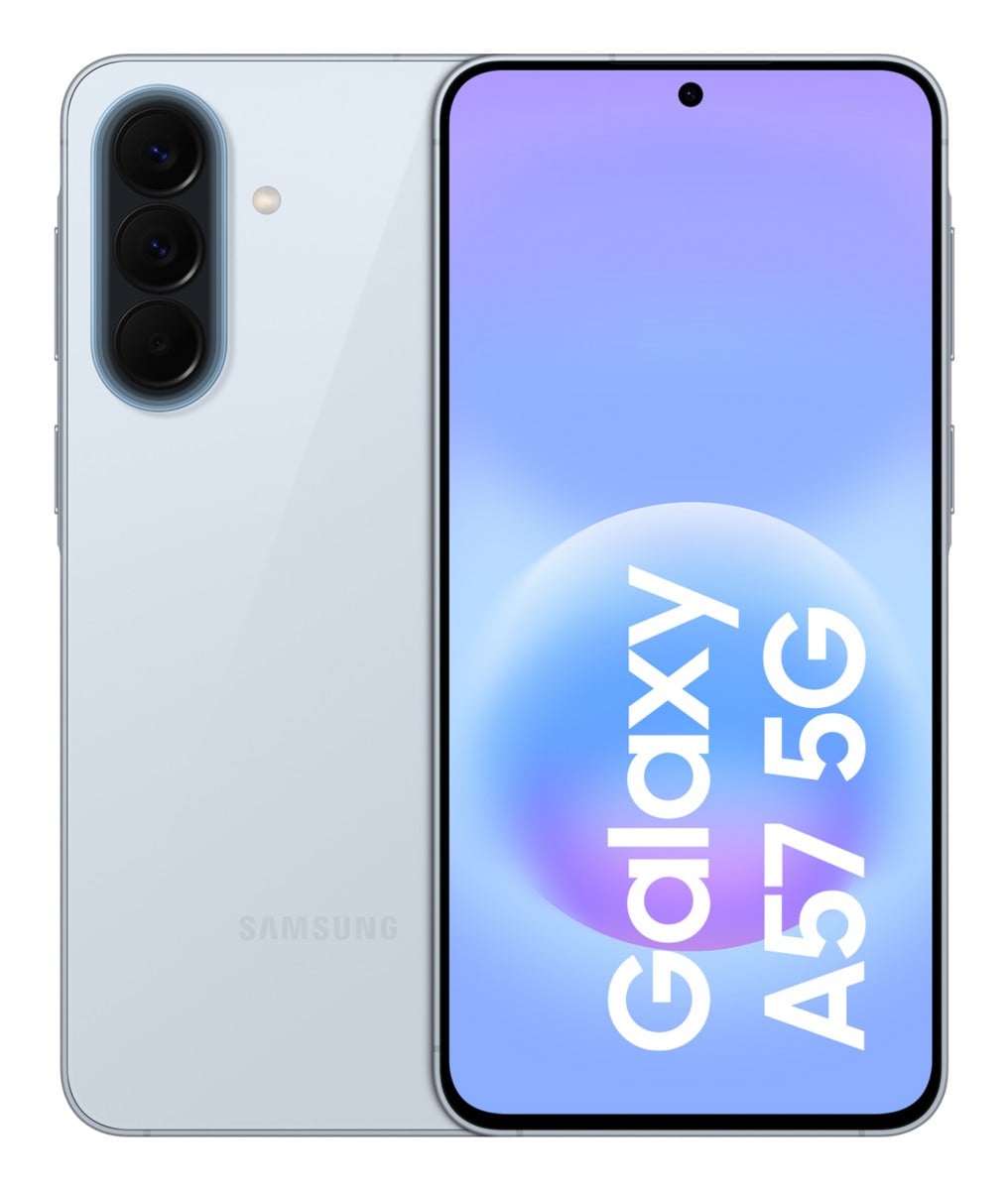 "Samsung Galaxy A57 5G 17 cm (6.7"") Double SIM Android 16.0 USB Type-C 8 Go 256 Go 5000 mAh Bleu"