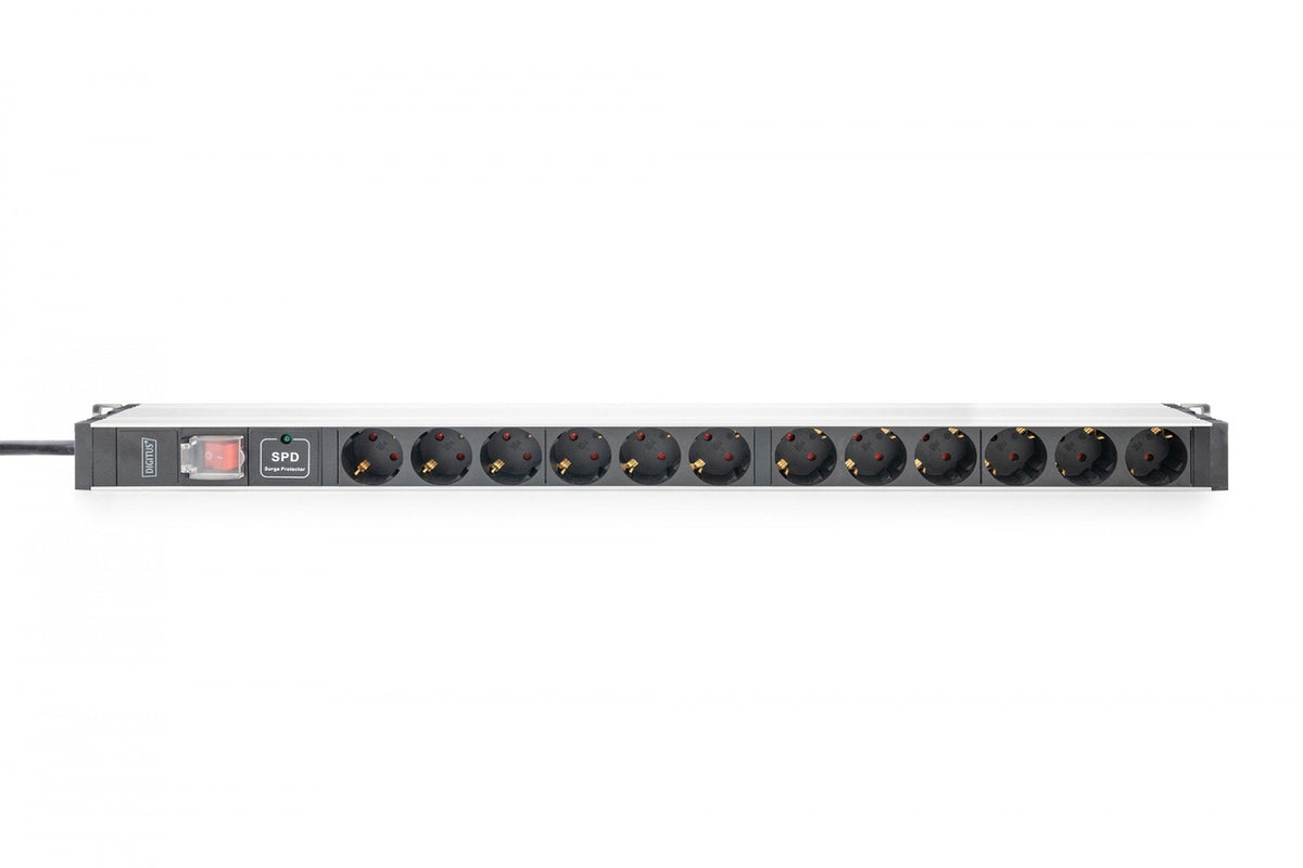 Digitus DN-95435 unité de distribution d'énergie 12 sortie(s) CA 1U