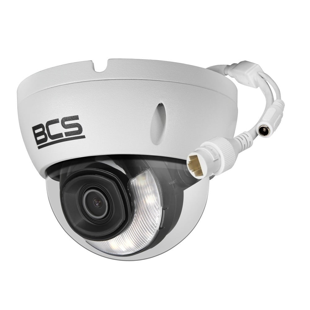 BCS BCS-L-DIP16FCR3L3-Ai1 Caméra dôme IP 6MP avec technologie NightColor et microphone