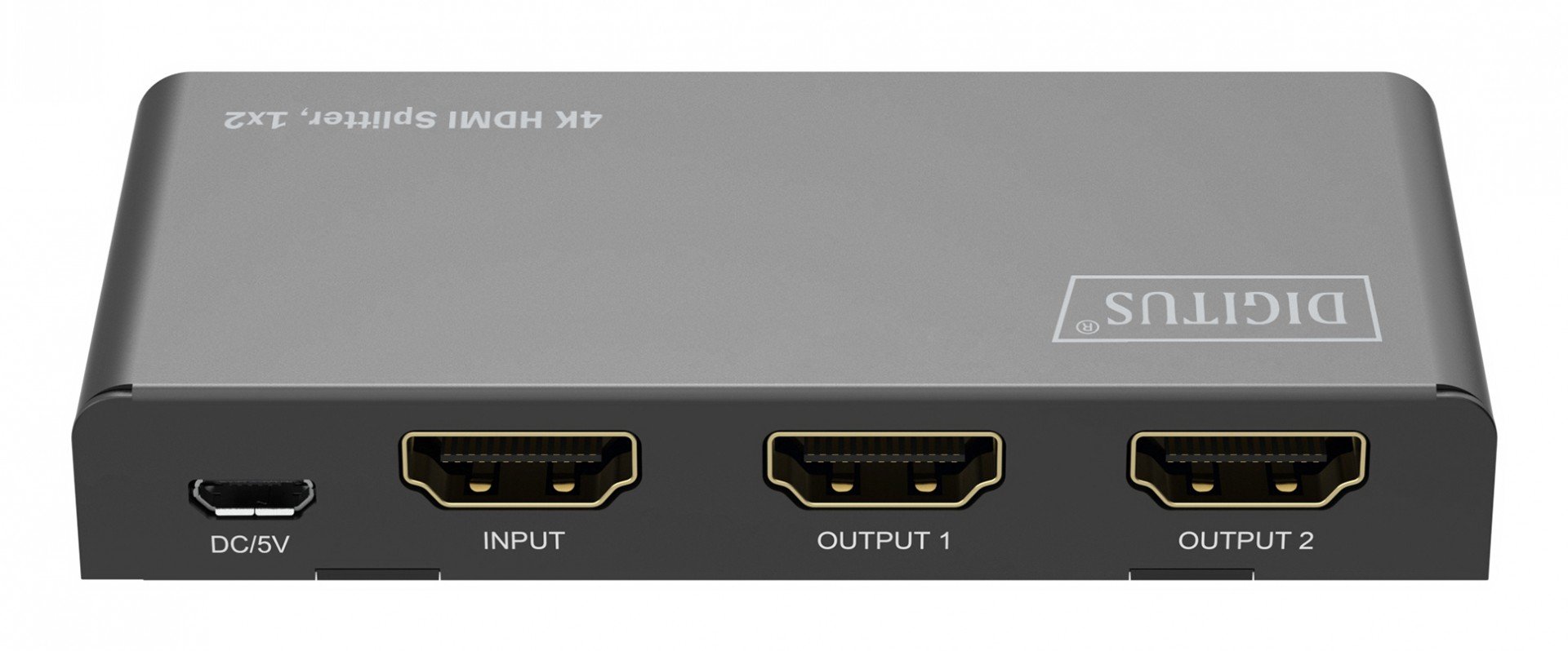 Répartiteur HDMI 1x2, 4K/60Hz UHD avec HDR, 18 Gbps, HDCP 2.2, EDID