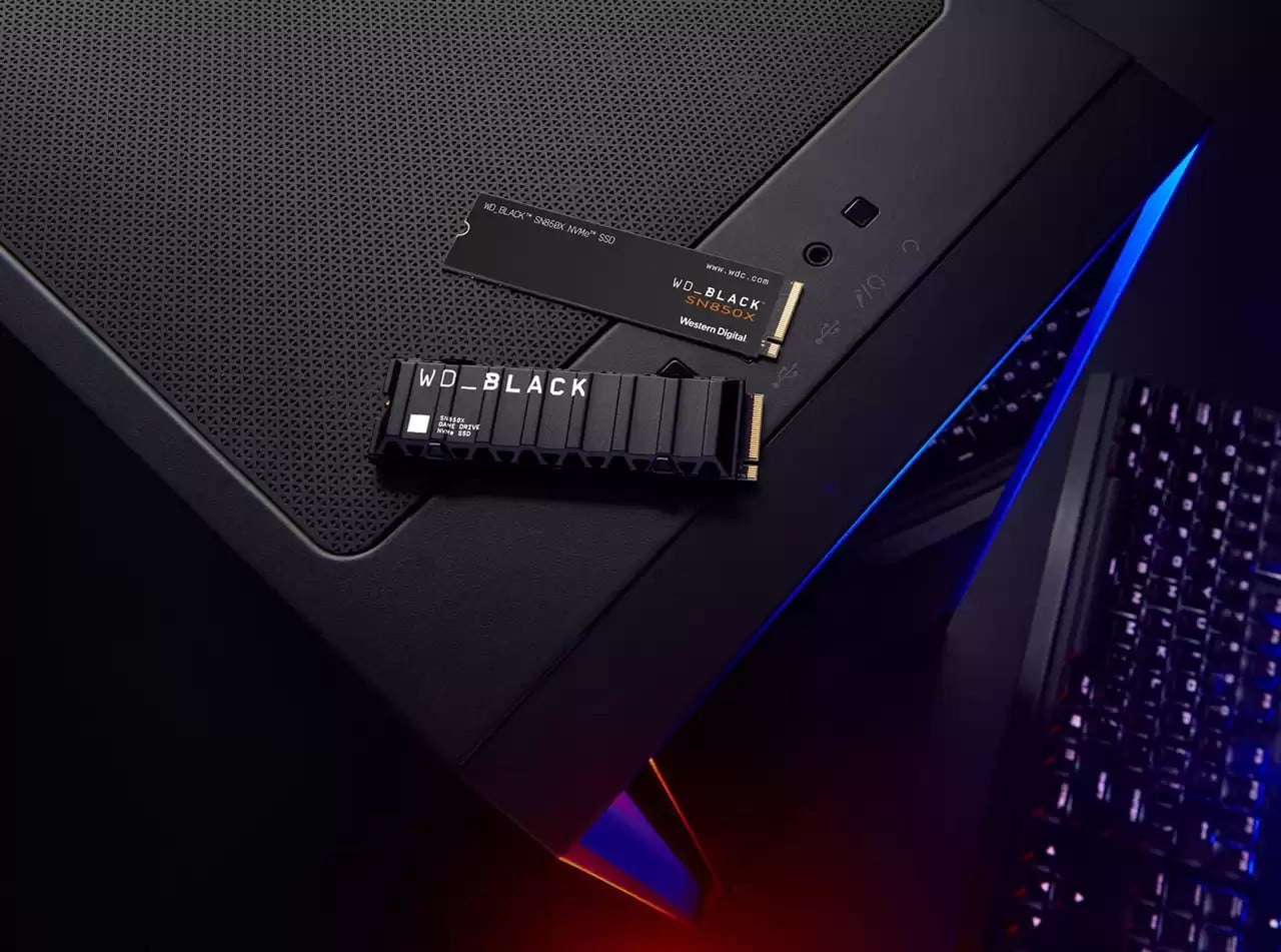 WD BLACK SN850X PCIe Gen 4 Game SSD 1TB