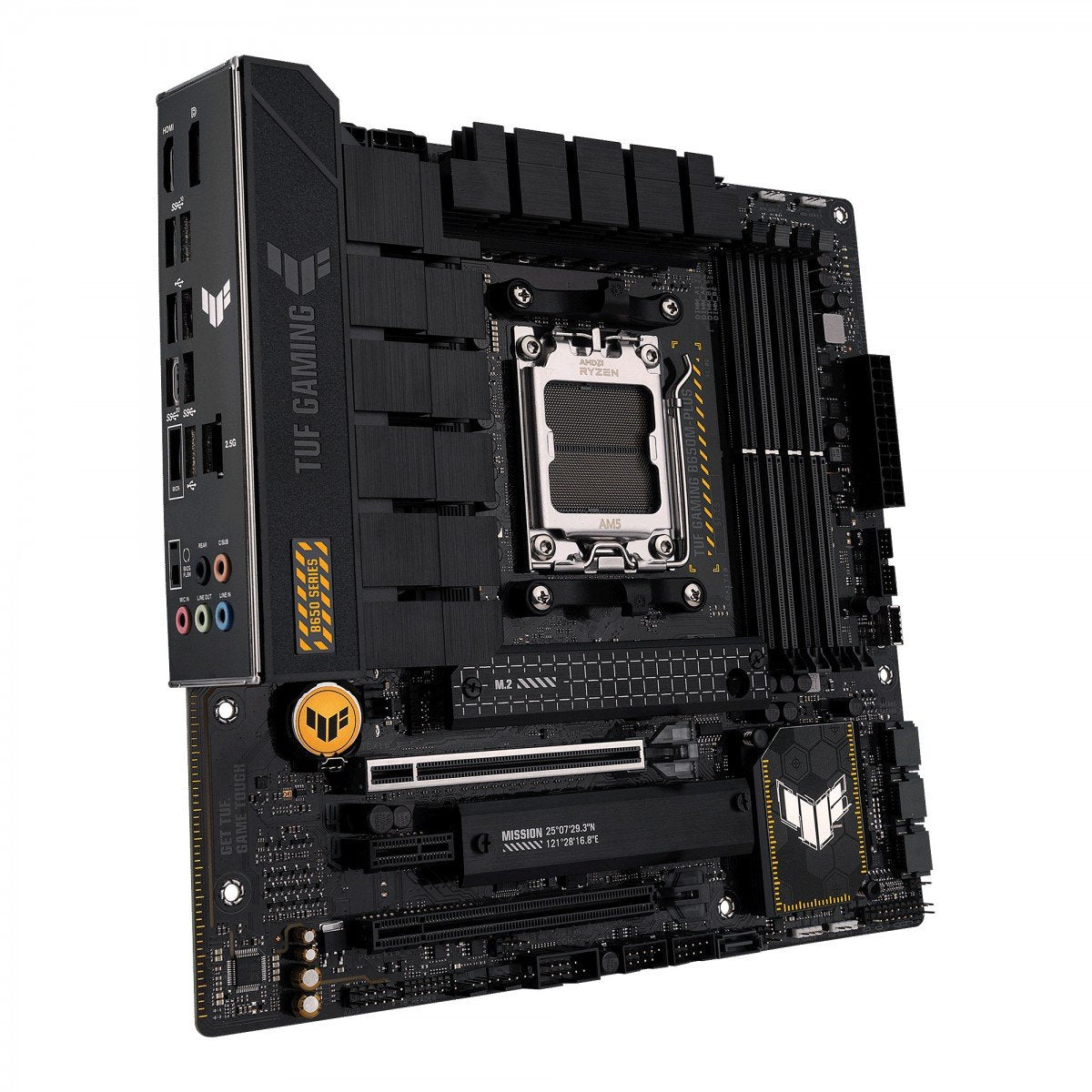 ASUS TUF GAMING B650M-PLUS AM5 DDR5 mATX MB