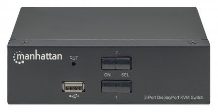 Manhattan 153546 Commutateur KVM 2/1 DisplayPort USB