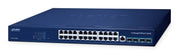 Planet GS-6311-24T4X Commutateur Ethernet Gigabit géré de couche 3 24 ports PoE