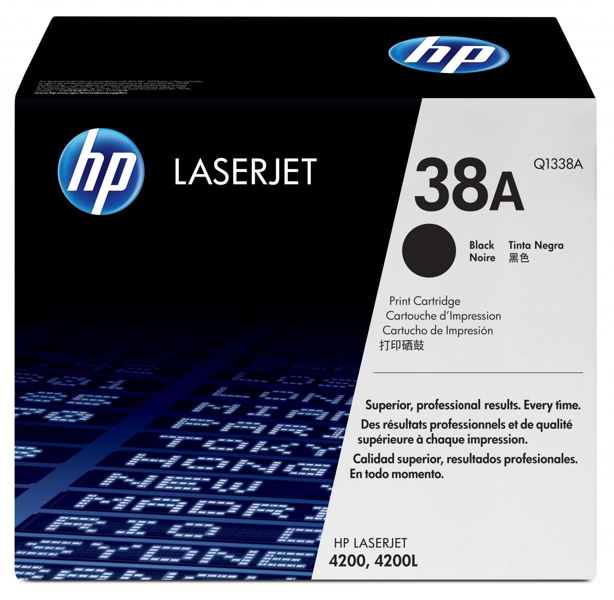 HP 38A Cartouche de toner 1 piece(s) Original Noir