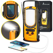 Extralink Power Ranger EPS-6000 | Batterie externe | 6000mAh, Radio FM, Lampe LED, Dynamo, Panneau solaire